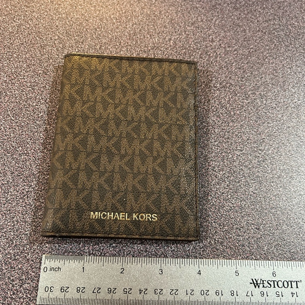 Michael Kors Brown Monogram Wallet